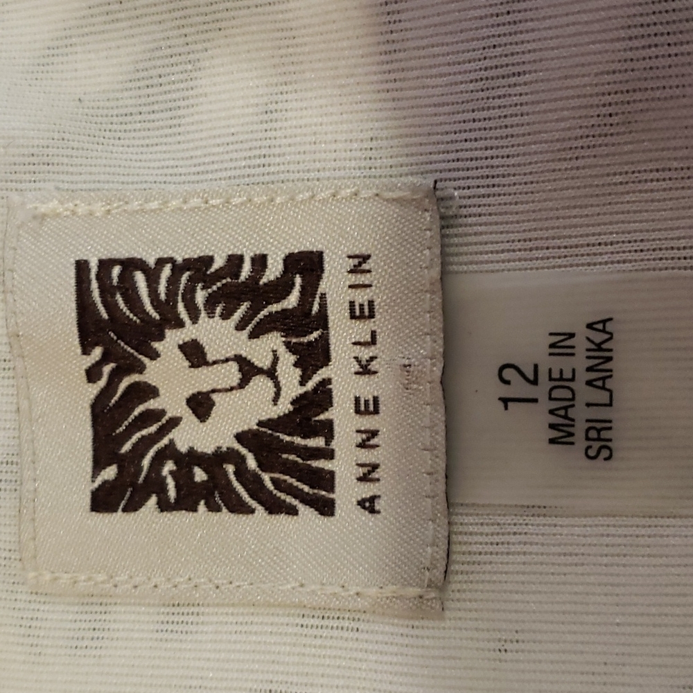 Anne Klein leaf print Dress - Picture 8 of 14